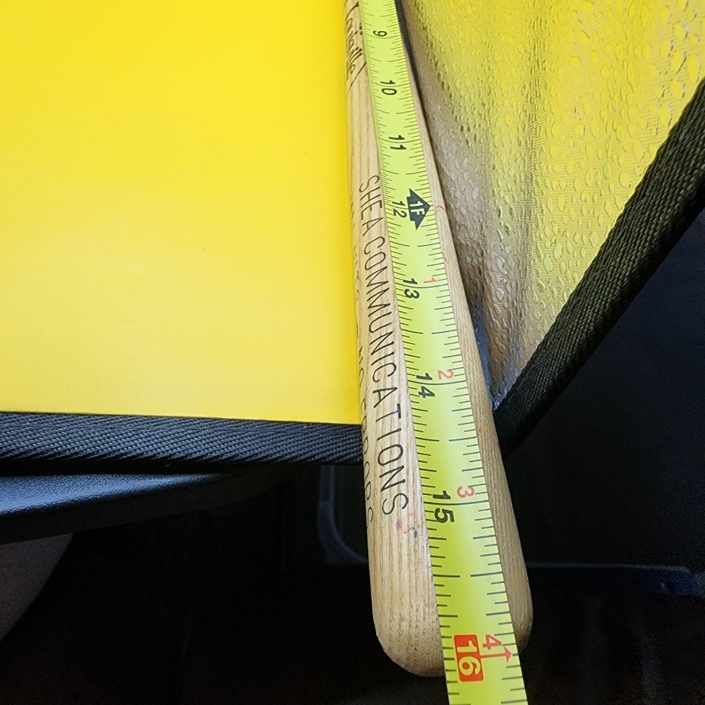 Mini Louisville Slugger Bat All Hits - No Errors Shea Communications - Picture 7 of 7